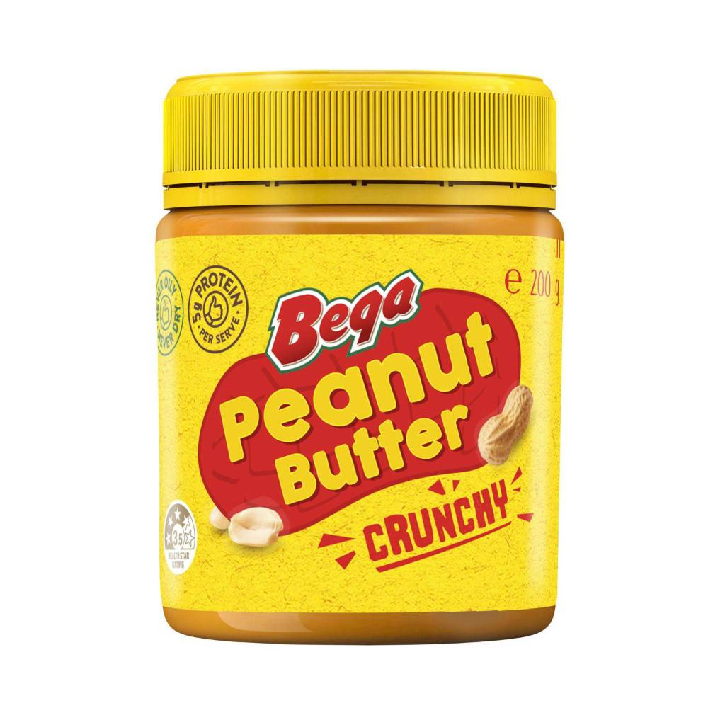 Bega Peanut Butter Crunchy - 200g