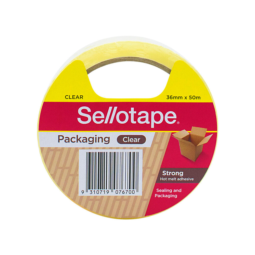 Sellotape Clear Packaging Tape - 1 each