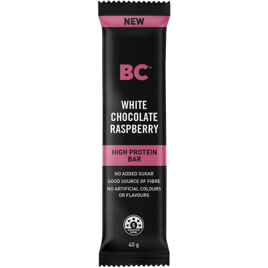 Bar Counter White Chocolate Raspberry High Protein Bar 40g