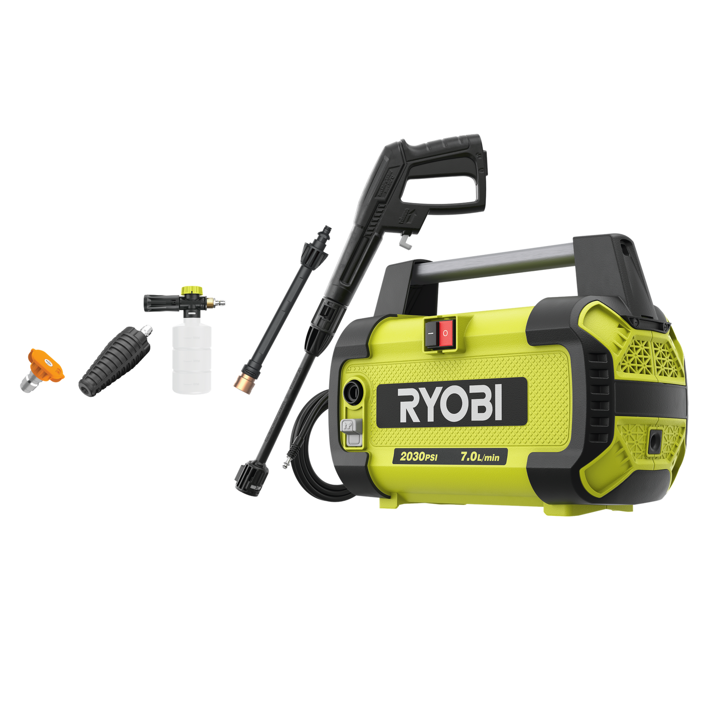 Ryobi Compact High Pressure Washer - 2030 PSI - 6.4kg