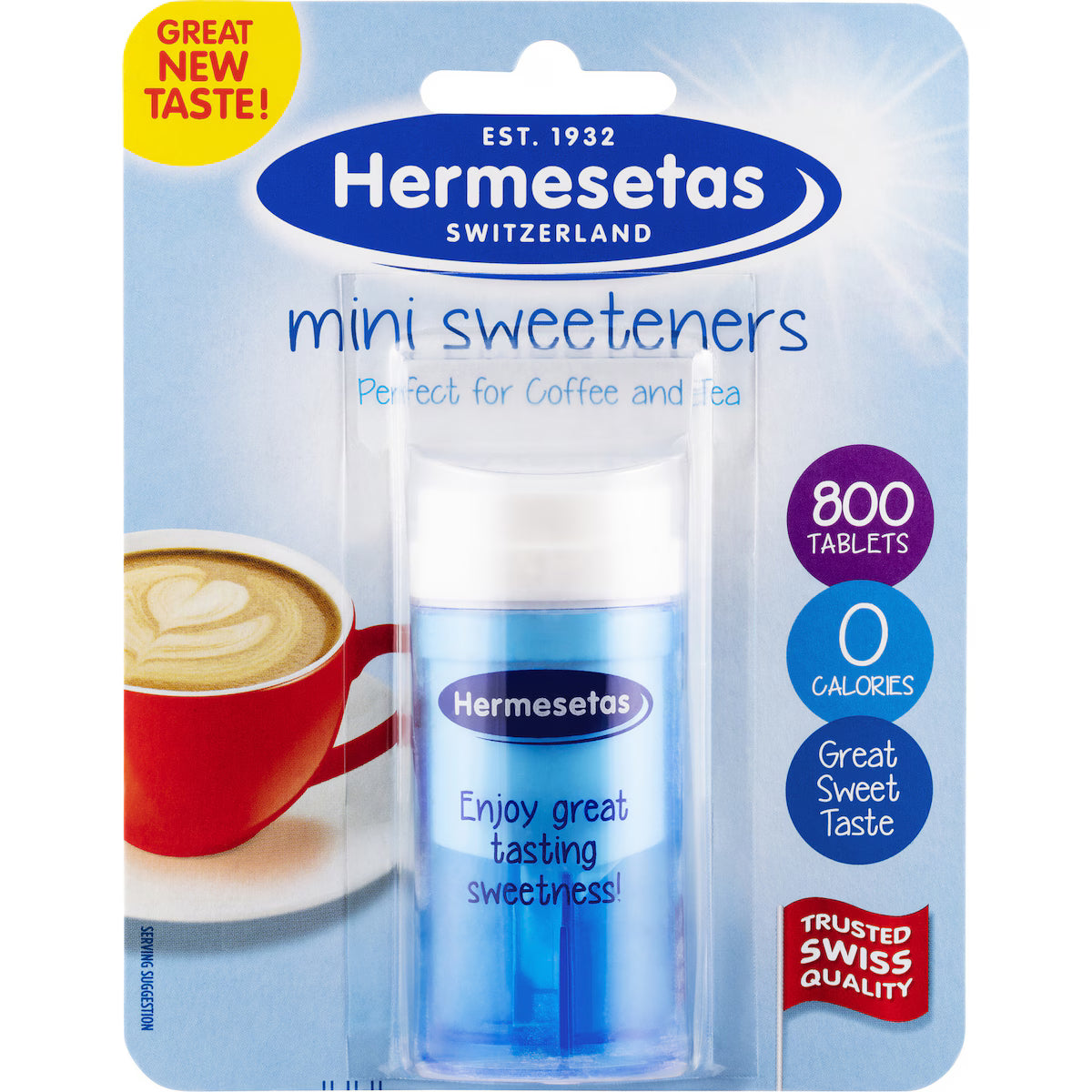 Hermesetas Mini Sweetener Tablets | 800 pack