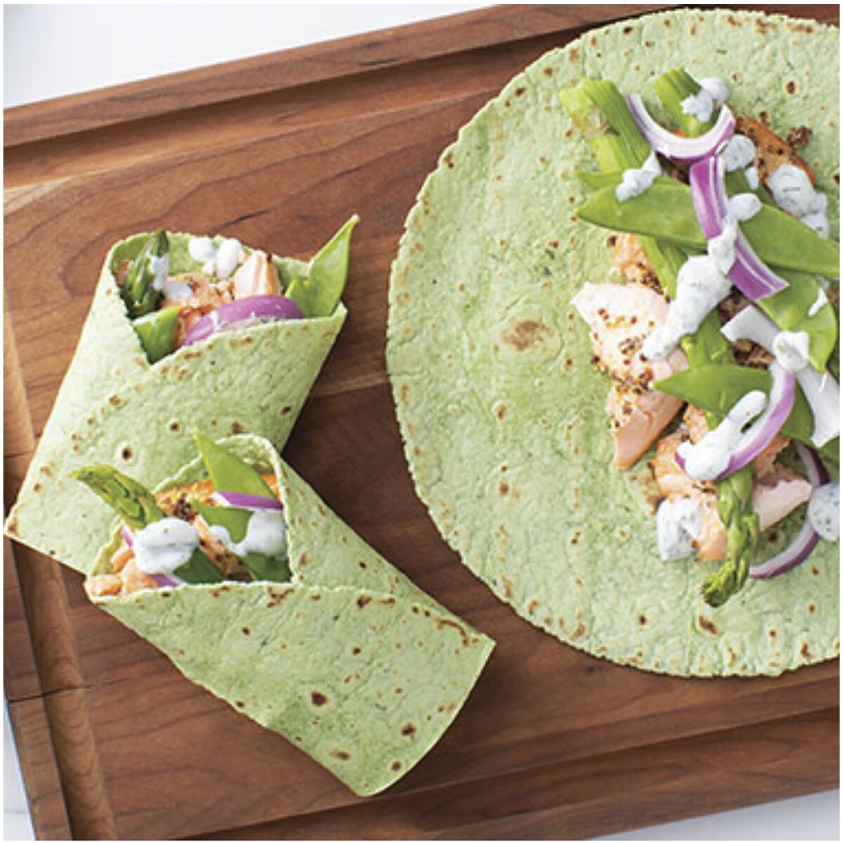 Helgas Wraps Spinach & Herb 7 Pack