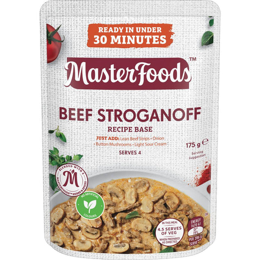 Masterfoods Beef Stroganoff Recipe Base 175g