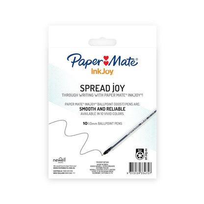 Paper Mate Inkjoy Pen Black10 pack - 10 pack