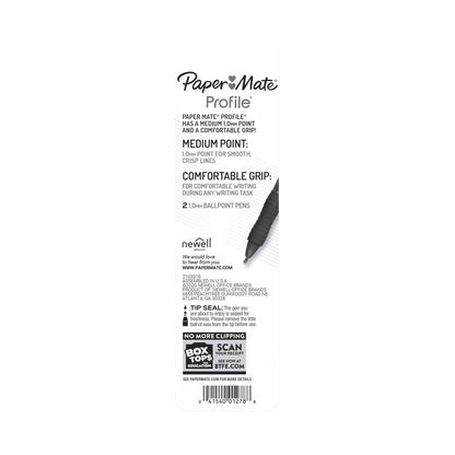 Paper Mate Profile Pen Blue - 2 pack