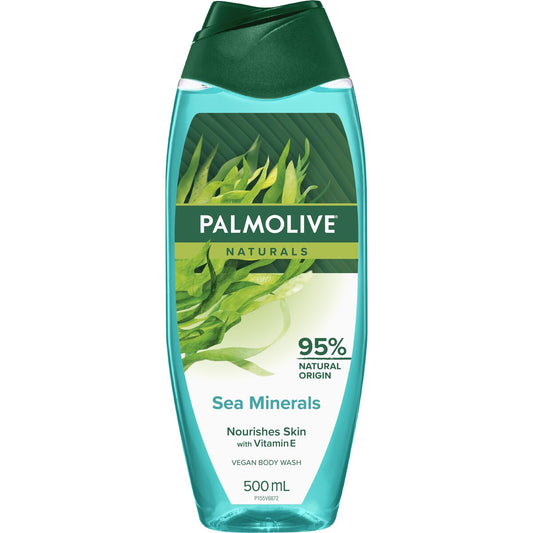 Palmolive Body Wash Shower Gel Naturals Sea Minerals 500mL