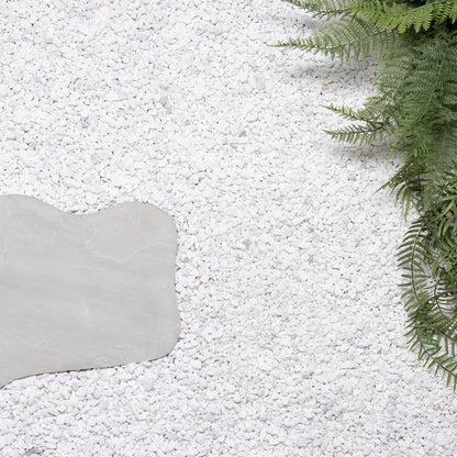 Tuscan Path Natural Pebbles - 8-12mm - 5kg - White