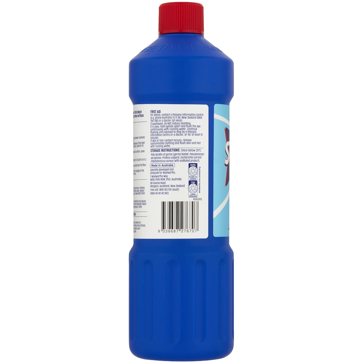 Strike Pro Domestic Cleaner Antibacterial Thick Bleach 1.25l