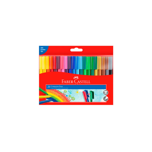 Faber-Castell Connector Pens - 20 Pack