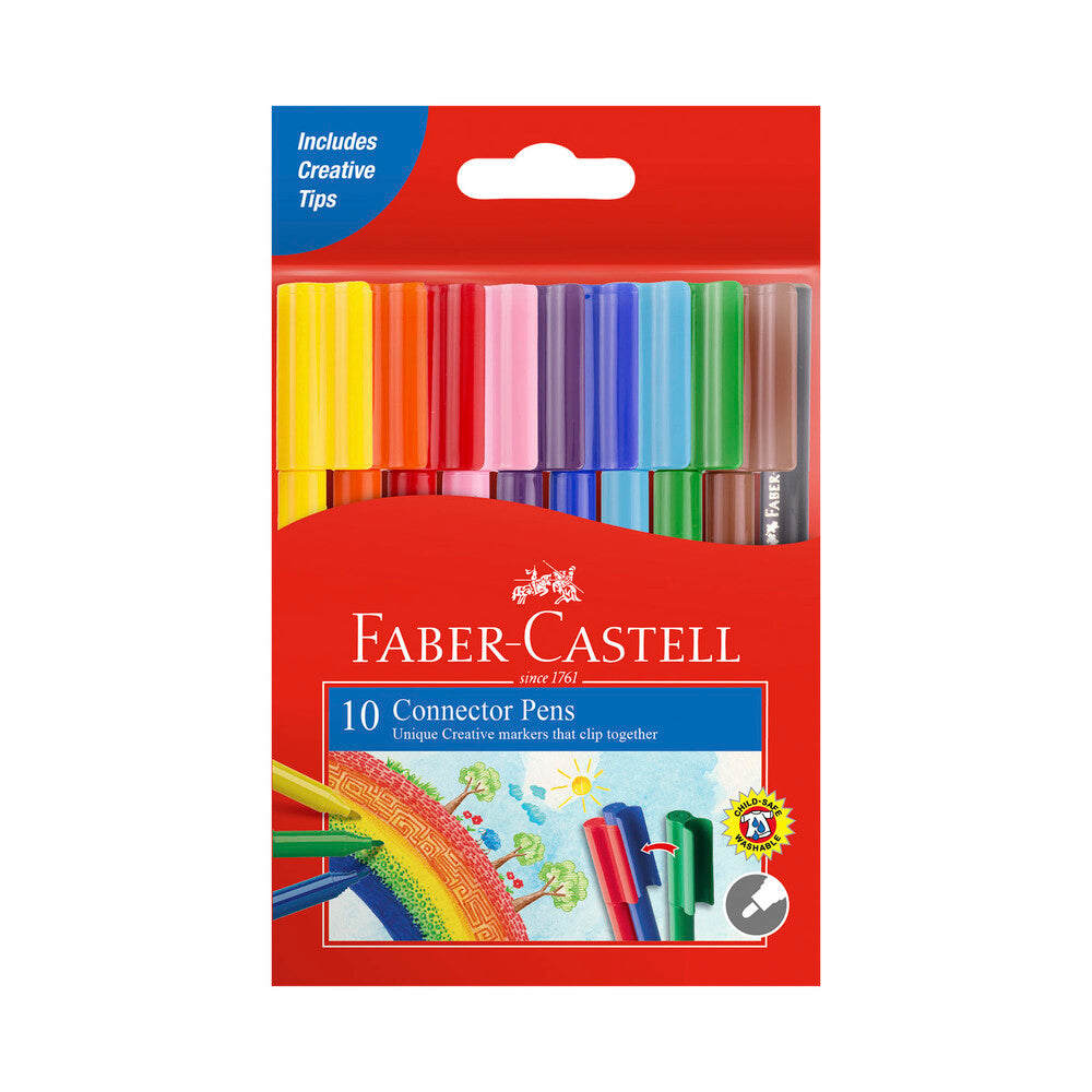 Faber-Castell Connector Pens - 10 Pack