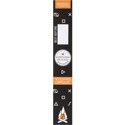 Northern Beaches Coffee Roasters Wood Fired Coffee Nespresso Compatible Capsules 10 Pack