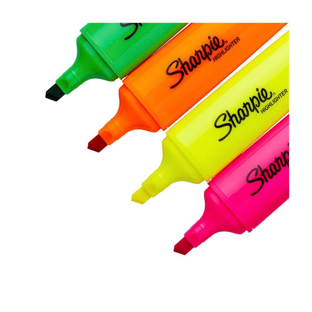 Sharpie Fluo Xl Highlighters Assorted - 4 Pack