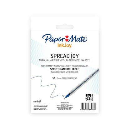 Paper Mate Inkjoy 100 Assorted Colours - 10 pack