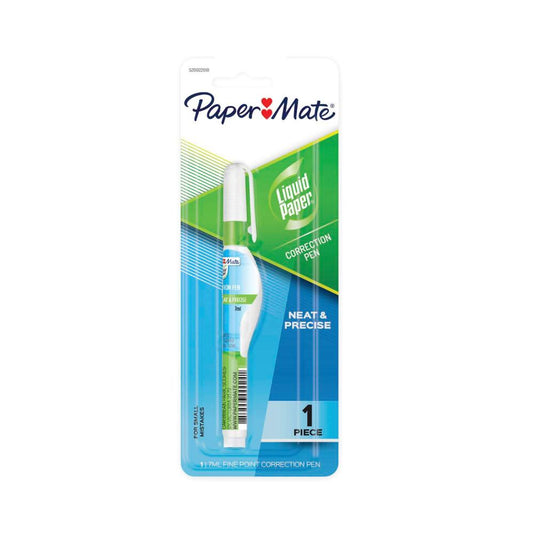 Liquid Paper Correction Pen White - 1 pack