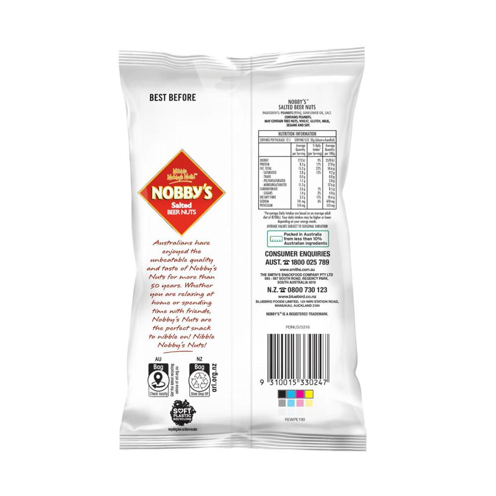 Nobby's Salted Beernuts - 375g