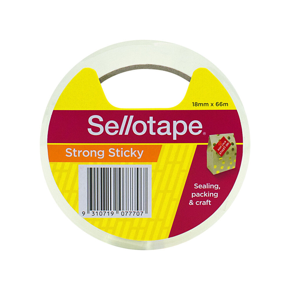 Sellotape Sticky Tape 18mmx66mm - 1 pack