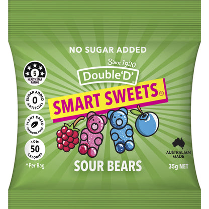 Double D Smart Sweets Sour Gummies 35g