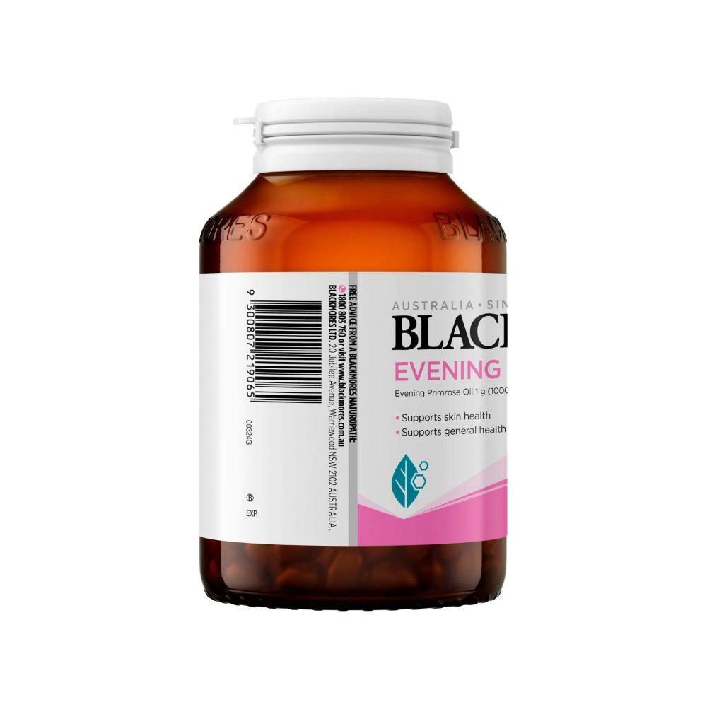 Blackmores Evening Primrose Oil Skin Capsules - 125 pack