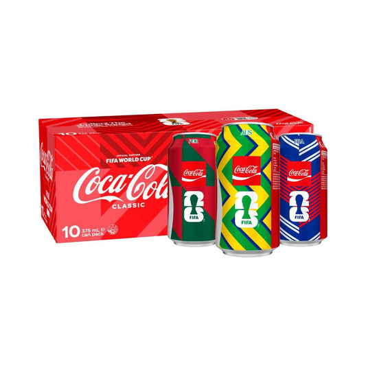Coca-Cola assic Soft Drink Multipack Cans 10x375ml