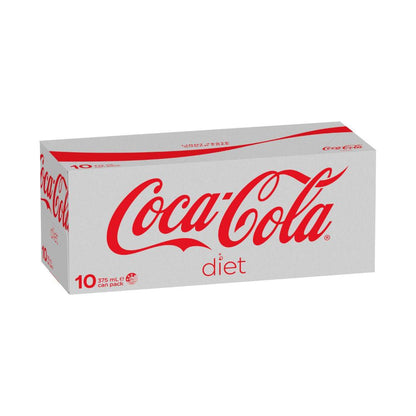Coca-Cola Diet Soft Drink Multipack Cans 10x375ml