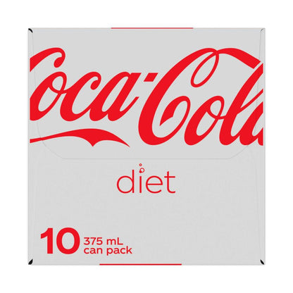 Coca-Cola Diet Soft Drink Multipack Cans 10x375ml