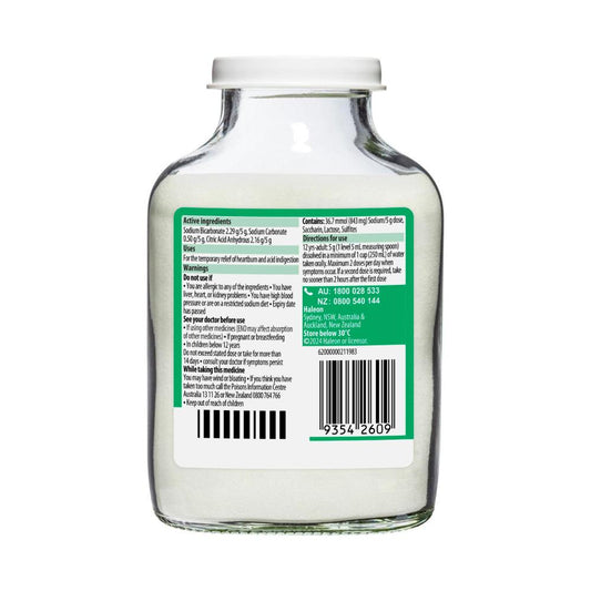 Eno Fruit Salt Lemon Heartburn & Acid Indigestion Relief Powder - 200g