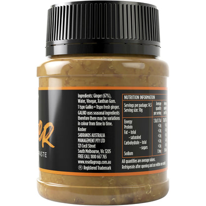 Galiko All Natural Ginger Minced Jar 145g