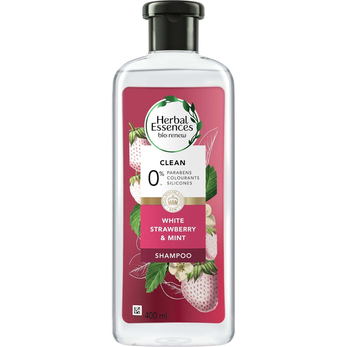 Herbal Essences Bio Renew White Strawberry & Mint Clean Shampoo 400mL