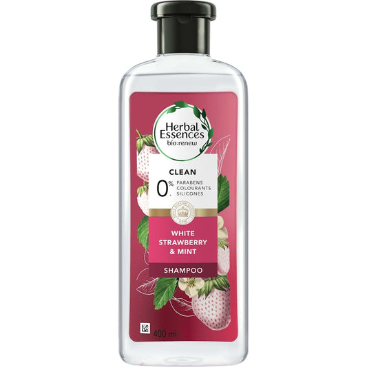 Herbal Essences Bio Renew White Strawberry & Mint Clean Shampoo 400mL
