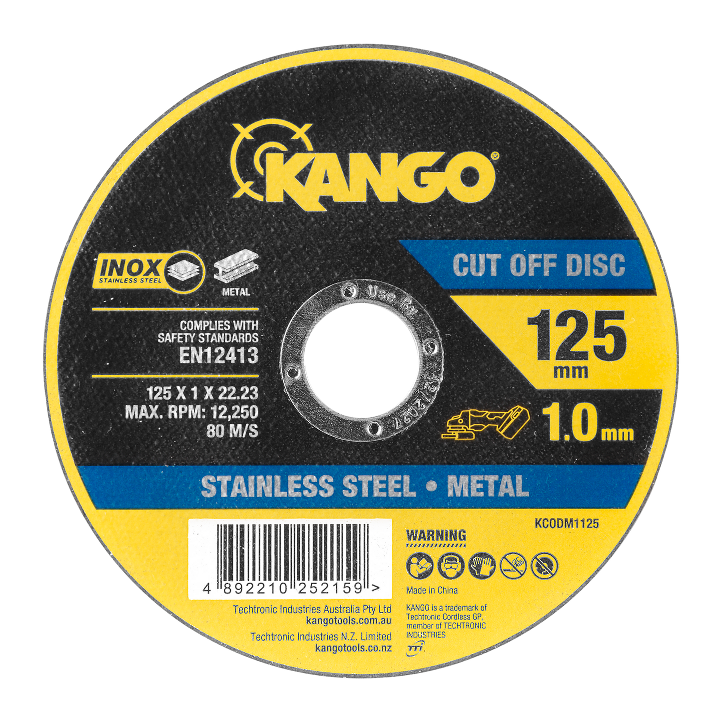 Kango Metal Cut Off Disc - 125mm - 1mm