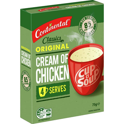 Continental Classics Cup A Soup Original Cream Of Chicken 75g