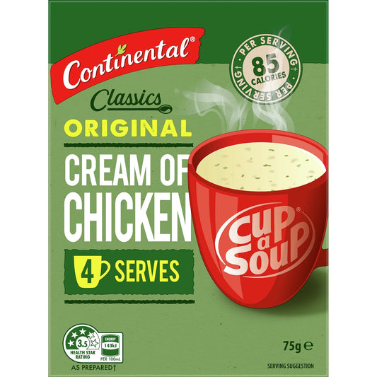 Continental Classics Cup A Soup Original Cream Of Chicken 75g