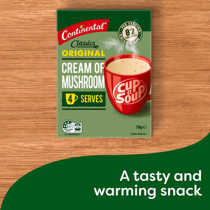 Continental Classics Cup A Soup Original Cream Of Mushroom 70g