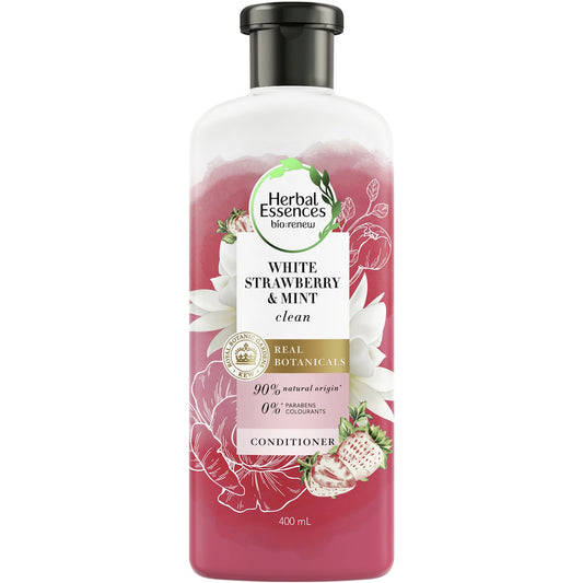 Herbal Essences Bio Renew White Strawberry & Mint Clean Conditioner 400mL