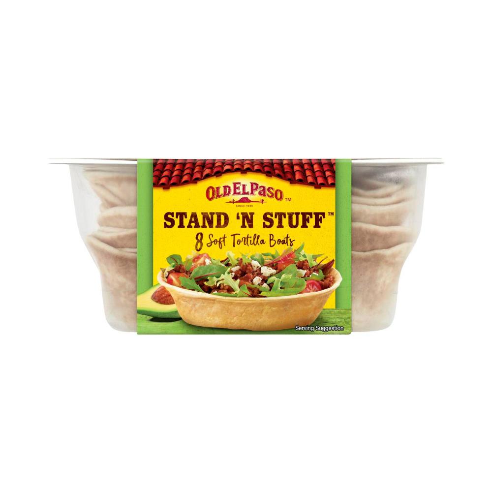 Old El Paso Stand 'n Stuff Soft Tortillas 8 Pack - 193g