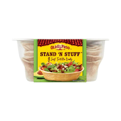 Old El Paso Stand 'n Stuff Soft Tortillas 8 Pack - 193g