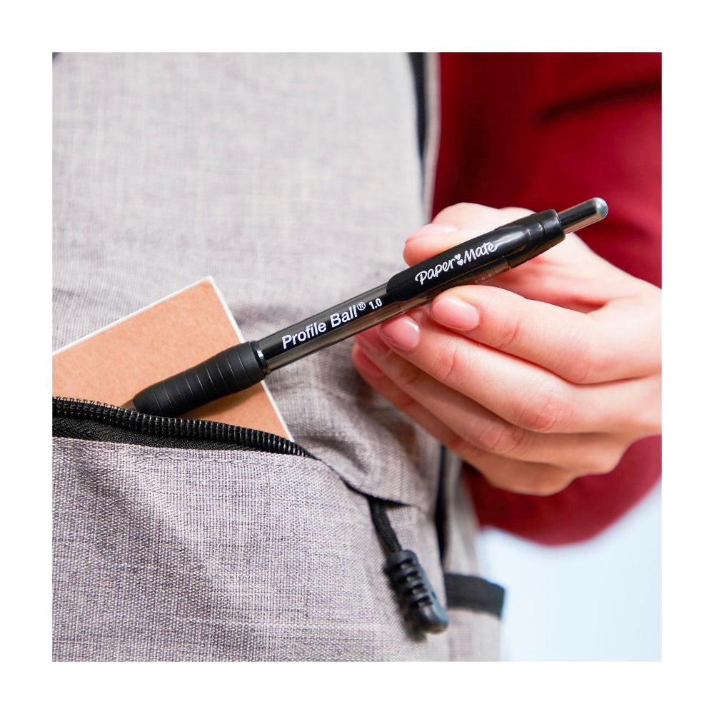 Paper Mate Profile Pen Black - 2 pack