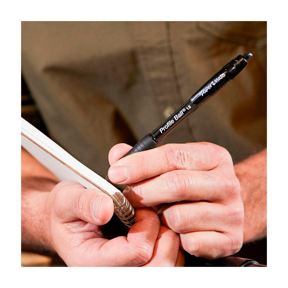 Paper Mate Profile Pen Black - 2 pack