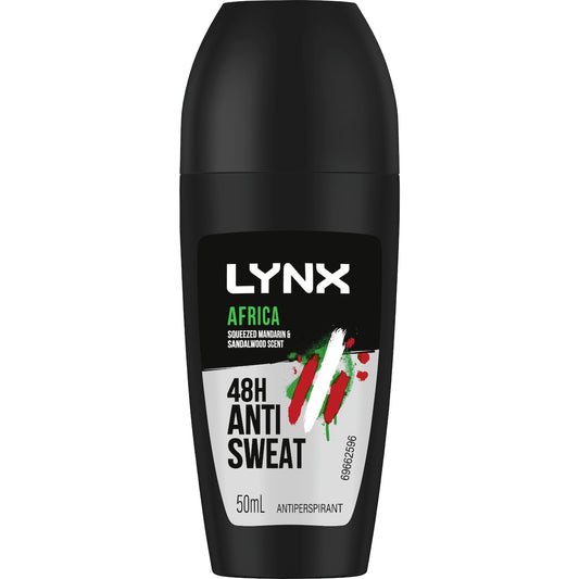 Lynx Men Antiperspirant Roll On Africa 50ml