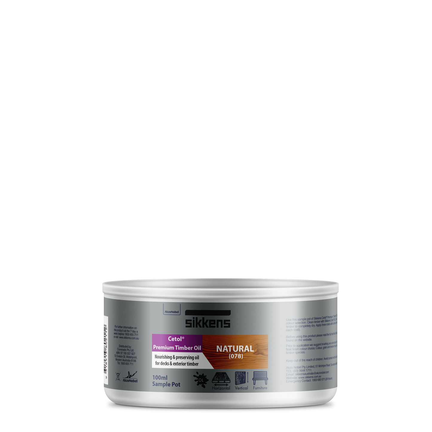 Sikkens Cetol Premium Timber Oil Natural - 100ml