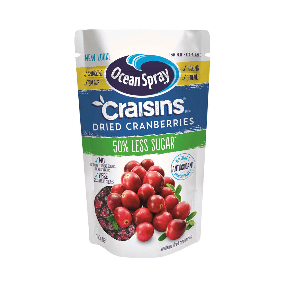 Ocean Spray Reduced Sugar Craisins - 150g