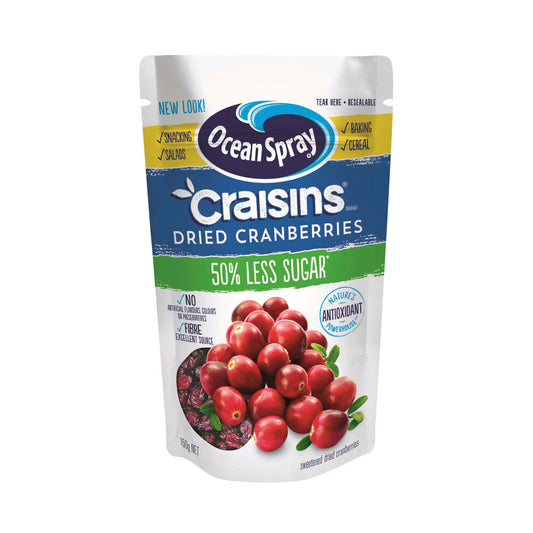 Ocean Spray Reduced Sugar Craisins - 150g