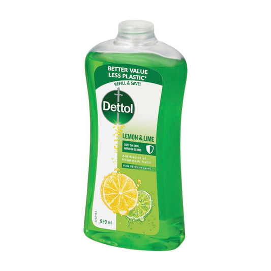 Dettol Antibacterial Liquid Hand Wash Refresh Refill - 950mL