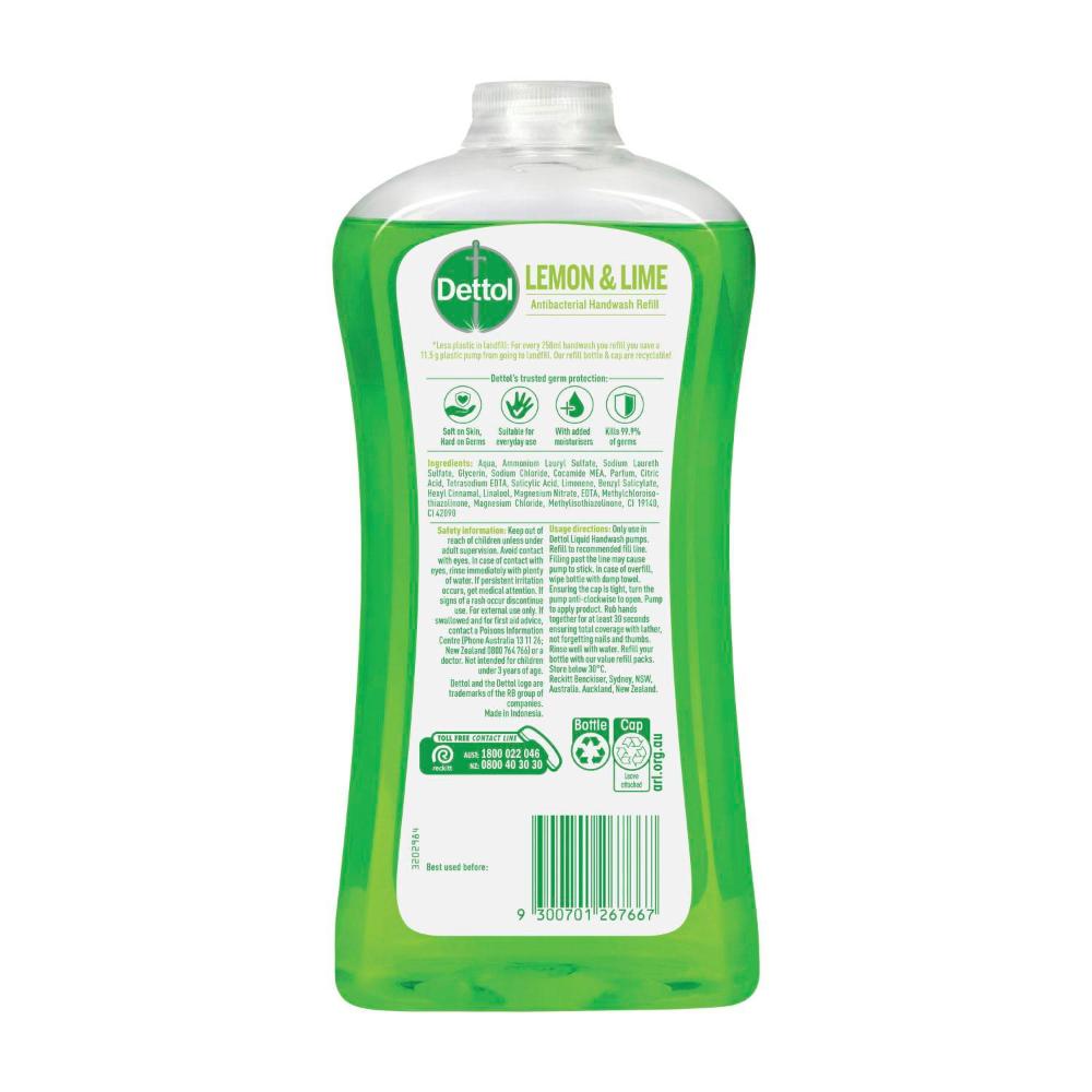 Dettol Antibacterial Liquid Hand Wash Refresh Refill - 950mL