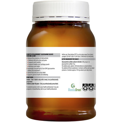 Blackmores Glucosamine Sulfate 1500mg Joint Health Vitamin Tablets 150 pack