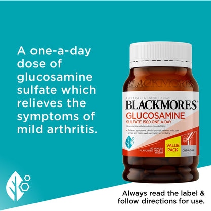 Blackmores Glucosamine Sulfate 1500mg Joint Health Vitamin Tablets 150 pack