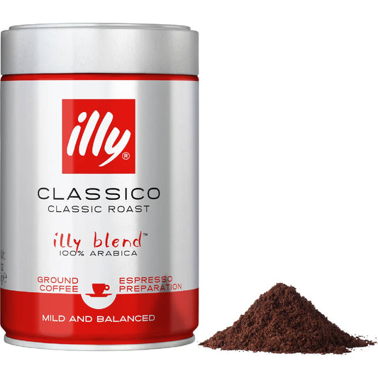 Illy Ground Coffee Espresso 250g