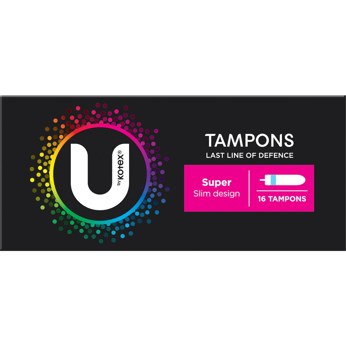 U By Kotex Tampons Super 16 Pack