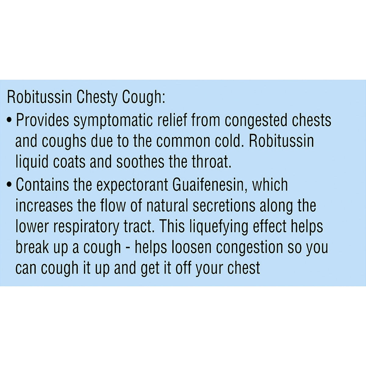 Robitussin Chesty Cough Oral Liquid For Chest Congestion Raspberry 200ml