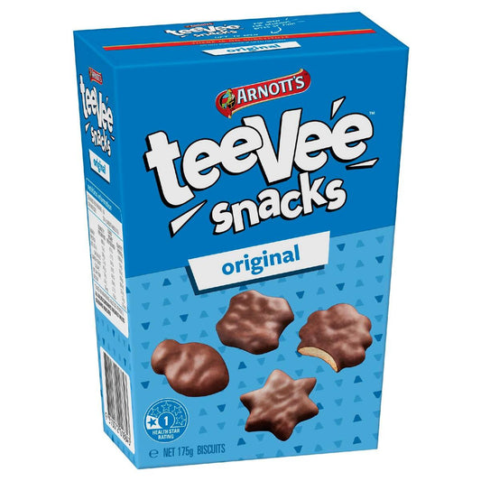 Arnott's Tee Vee Snacks Original Chocolate Biscuits 175g